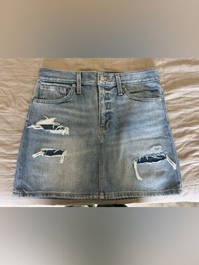 Women’s Madewell denim skirt